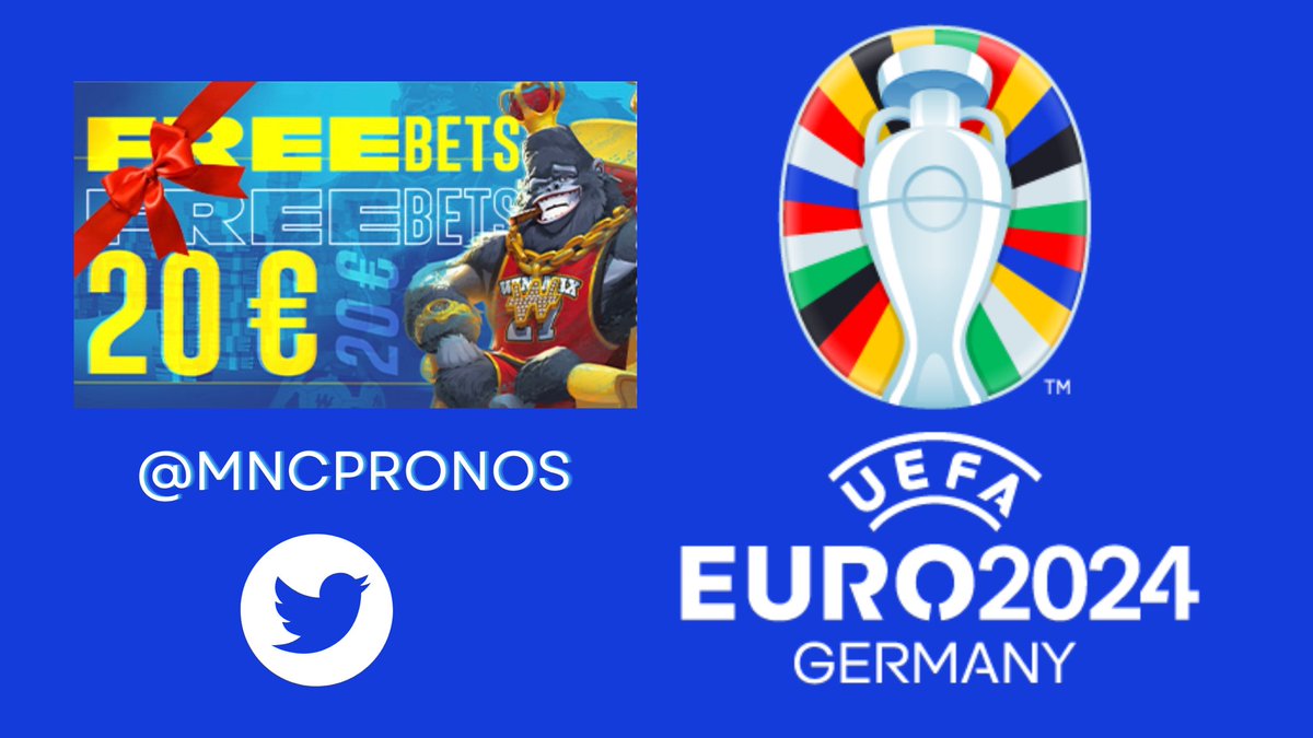 Mnc10_'s tweet image. Concours 20€ Winamax chez MNC ! ❤️⬇️

Tente de gagner 20€ de freebet Wina pour le match de demain par exemple ! 🇫🇷💰 

Condition participation : 

• RT LE TWEET ♻️
• SUIVRE @MncPronos ! ❤️
• Commente avec le #TeamMNC pour avoir + de chance ! 

Tirage demain ! 

#EURO2024