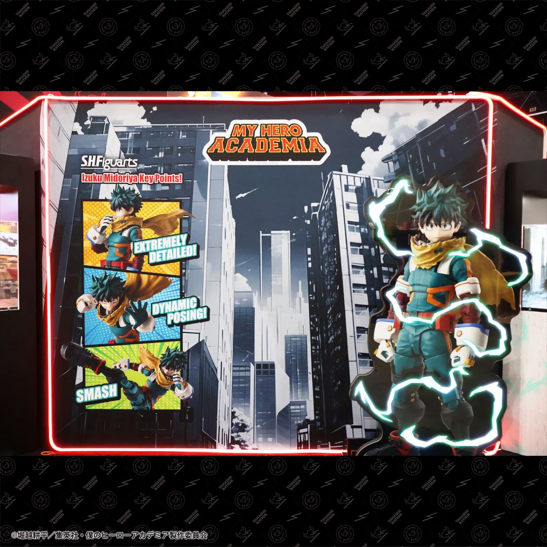 preterniadotcom's tweet photo. Figuarts Deku photos from Anime Expo: https://t.co/Lcw38bMqgY