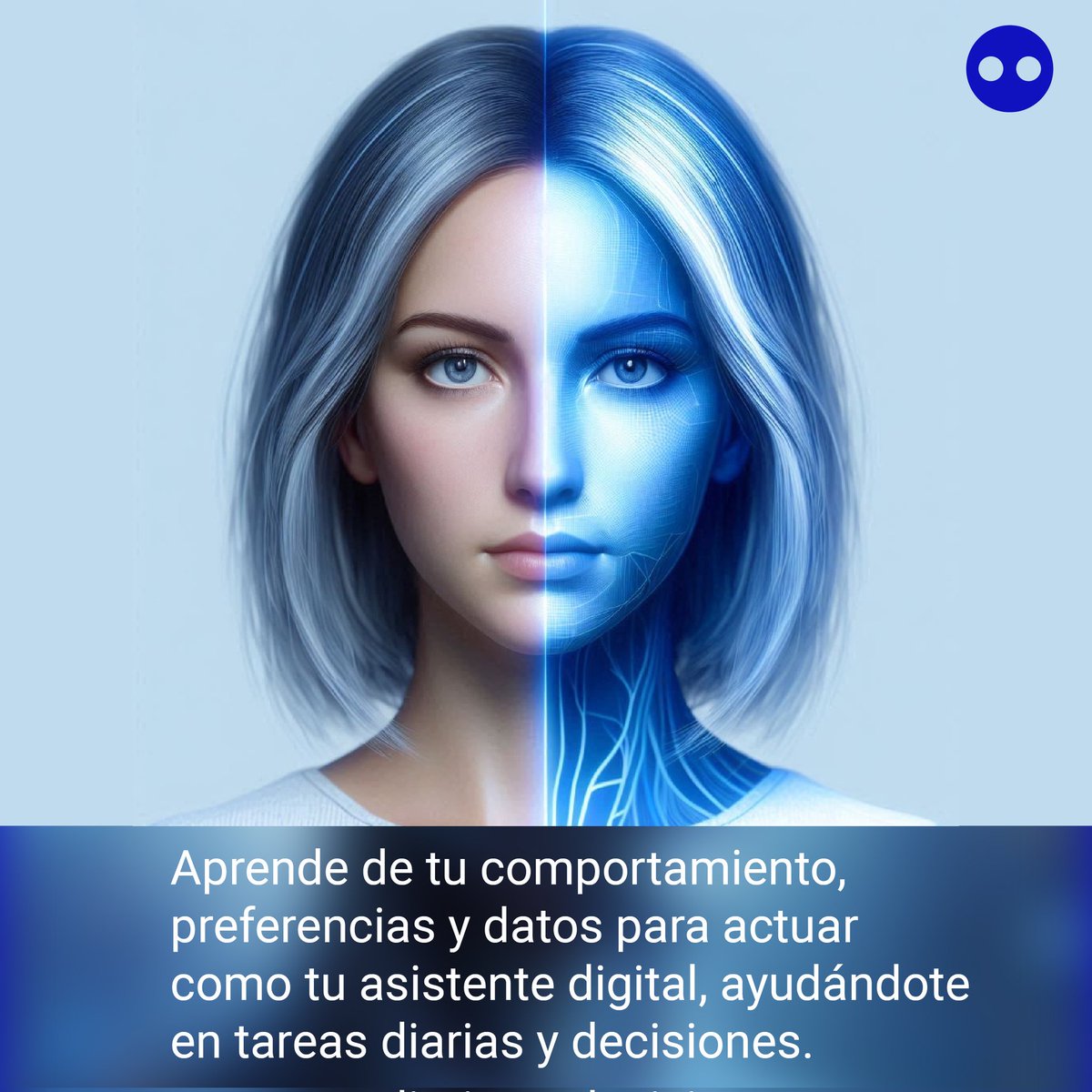 🤩 El gemelo digital es un proyecto revolucionario de Fyself. 

Tiene varias potencialidades, solo tienes que entrenarlo. 
¿Cómo hacerlo? 🤔

Pues, únete a nuestra plataforma...te dejamos los enlaces en nuestras historias.

#InteligenciaArtificial  |#artificalintelligence