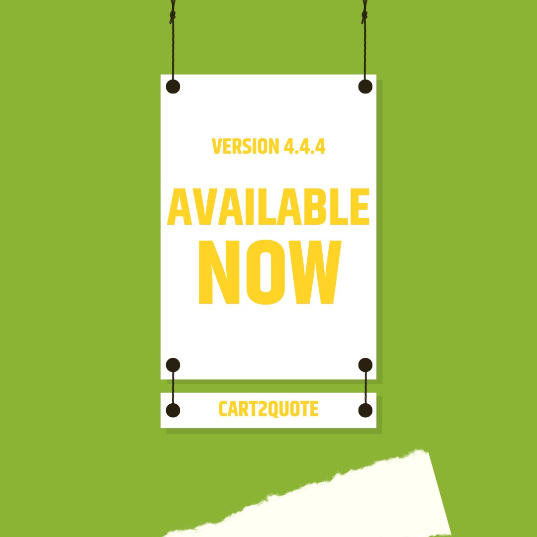 cart2quote's tweet photo. 🗒️ Announcement!
We are excited to announce the release of the latest version of our Cart2Quote Quotation Module! 
For more information about our product, visit: https://t.co/wto5aOyZSV 

#cart2quote #magento2 #magento #ecommerce #quotationmodule #rfq https://t.co/VcCy1pSzXL