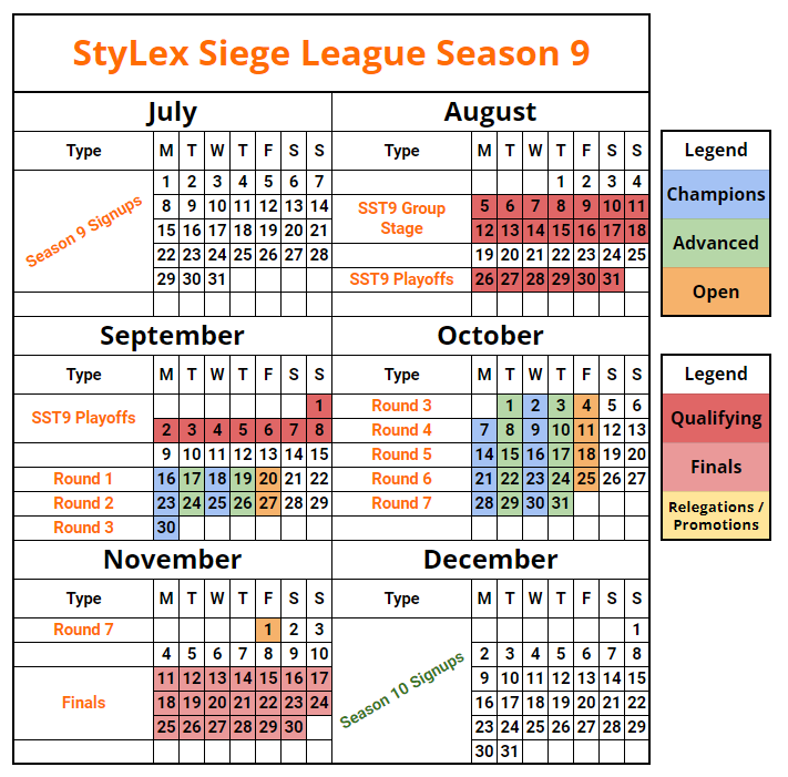 #SSLS9 is here, signups available opleague.pro/event/4629-Sty… £25 entry for #SST9 mini tournament with some free placements into #SSPL also qualifying positions for #SSAL and #SSOL 
As usual, regular season entry fees apply, join the discord discord.gg/ha3NFge44c