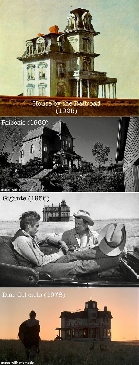 “House by the Railroad (1925)” fue la obra que lo puso en el mapa.
Hopper, que pasó su juventud en Europa, acababa de regresar a su país natal.
Con esta obra, comenzó una etapa de realismo y americanismo que le convirtieron en un referente absoluto de este movimiento