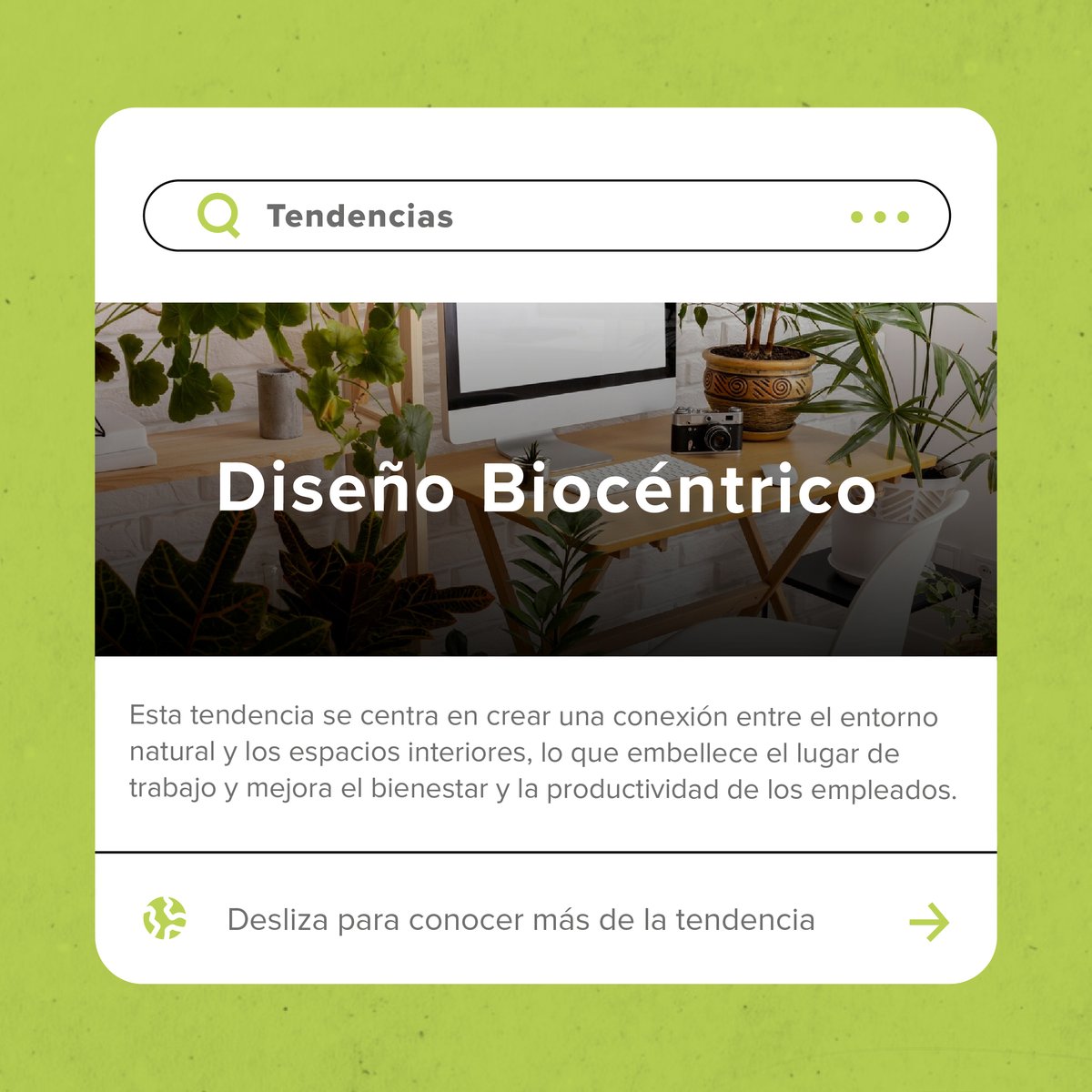 AMIC_MEXICO's tweet photo. Tendencia: Diseño Biocéntrico en Oficinas 🌿
El diseño biocéntrico está revolucionando los espacios de trabajo. Esta tendencia se centra en integrar elementos naturales como luz natural, plantas y materiales sostenibles para crear un entorno que mejora el bienestar y... https://t.co/Nwjsy0EW16