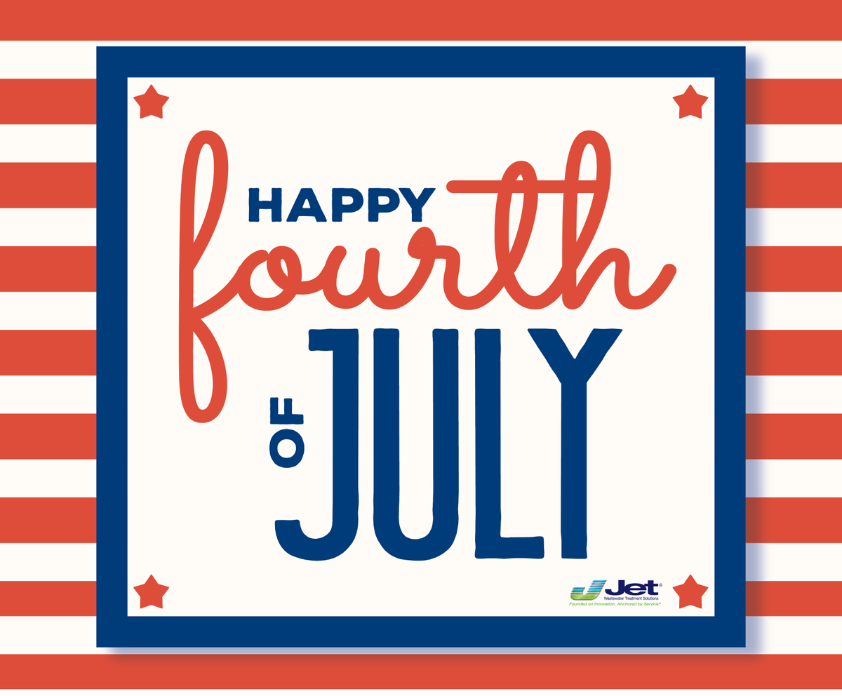 JetIncorp's tweet image. Happy 4th of July from your friends at Jet! We will be closed on Thursday, July 4th, and Friday, July 5th. Enjoy your weekend!