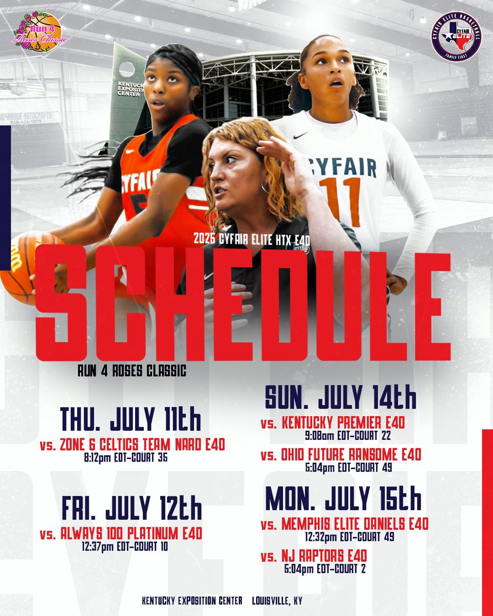 College Coaches: 
Come check me out at run4roses