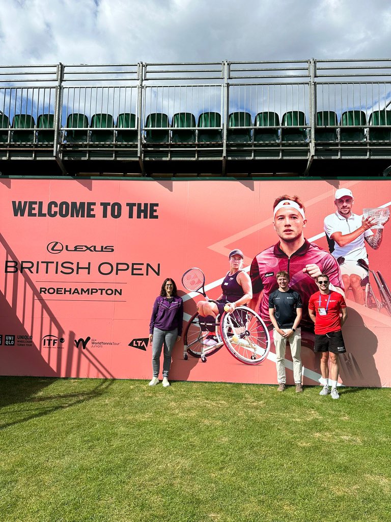 Great week at The Lexus British Open. What a showcase of high quality wheelchair tennis on grass courts 🎾