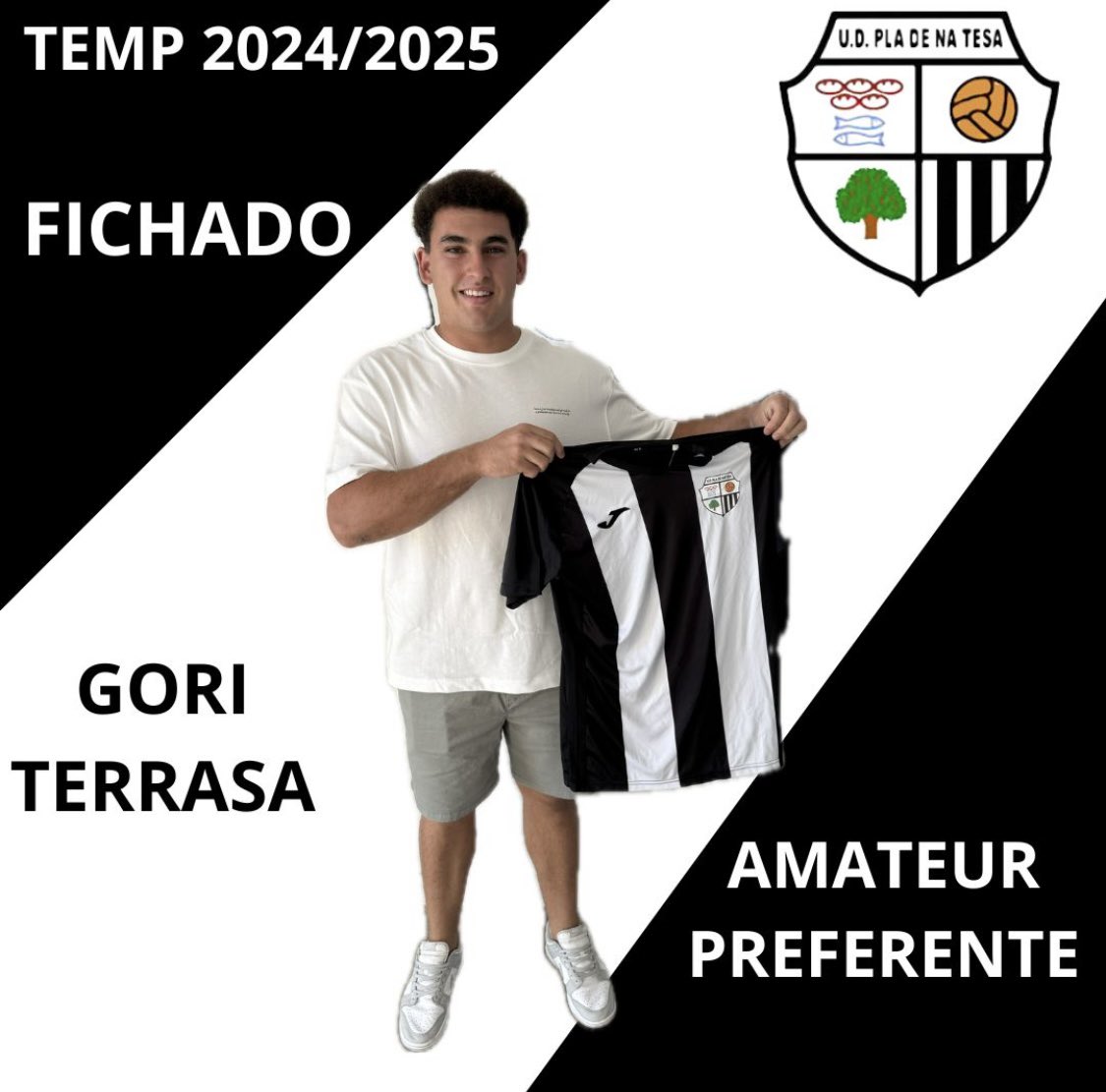 🥁🥁FICHAJE🥁🥁TEM.2024/2025
Nos complace en presentar a @goriterrasaa como nuevo jugador del amateur preferente <a href="/u/">u</a>.d.pladenatesa .
Presentamos a uno de los porteros y que a bien seguro intentará mantener la portería a cero.