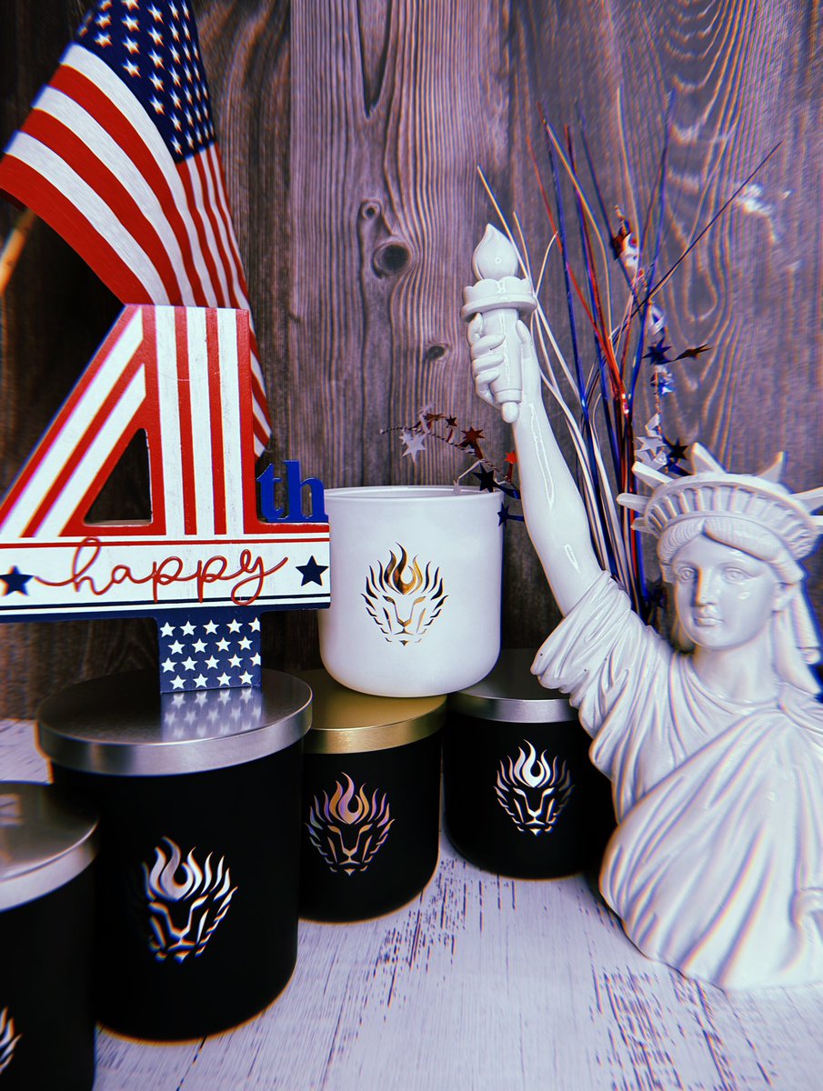 Happy 4th of July! ✨🇺🇸⁣
From all of us at The Lions Den Candle Co. ⁣
Enjoy 40% off your order right now with code: 𝐅𝐎𝐔𝐑𝐓𝐇𝟒𝟎 good until 7/7

thelionsdencandlecompany.com