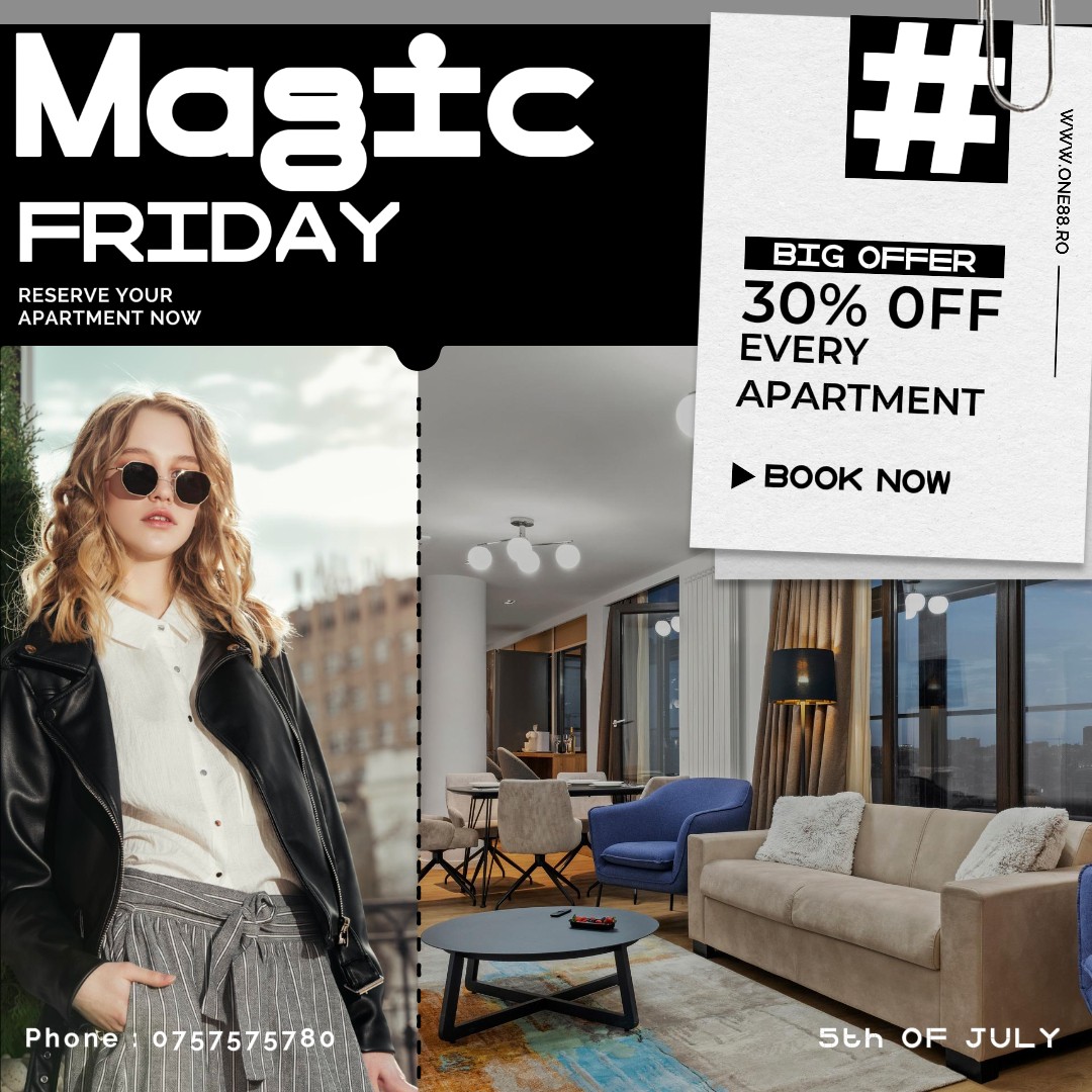 One88Apartments's tweet photo. Will you spend the weekend in Bucharest? Book your perfect apartment in the center of the town! We are waiting for you! Hurry hurry ...and you will receive a 30 % special discount! 
#One88 #One88Apartments #Bucharest #Romania #Weekend #CityBreak #CityCentre #FreeParking #FreeWifi https://t.co/eqoTjlS1nY