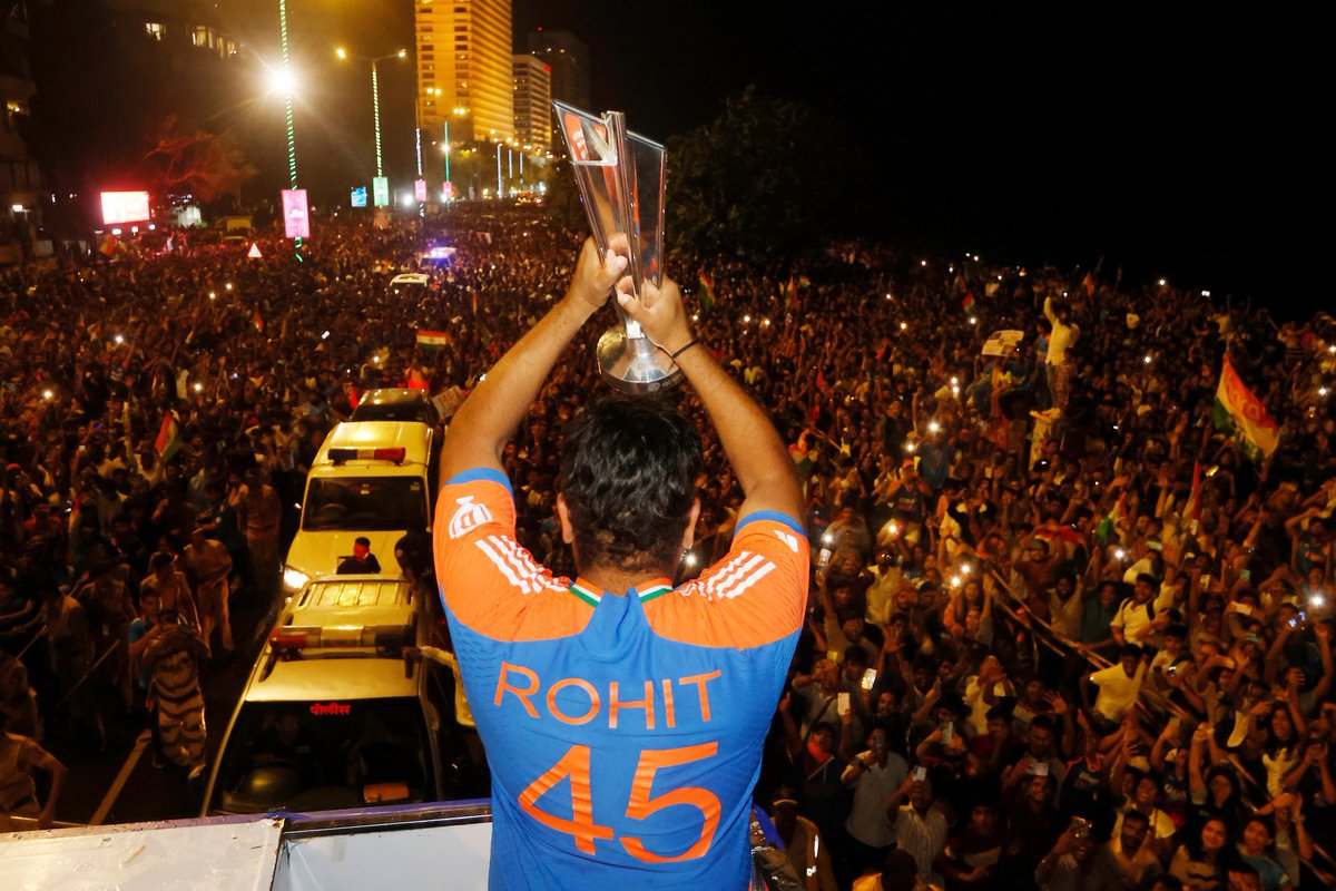 THANK YOU, ROHIT SHARMA.

- An extraordinary farewell from T20I. 🐐