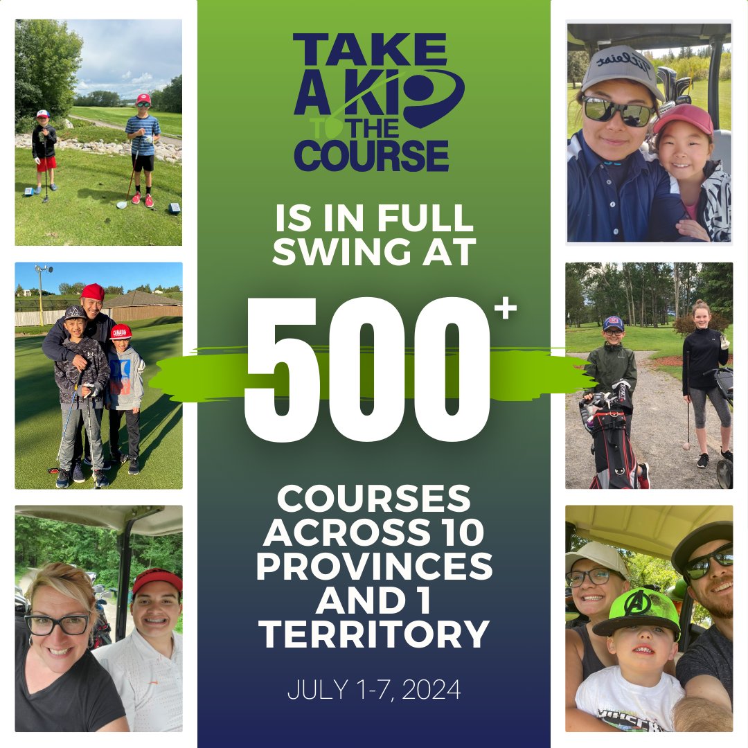 Take a Kid To The Course tweet media