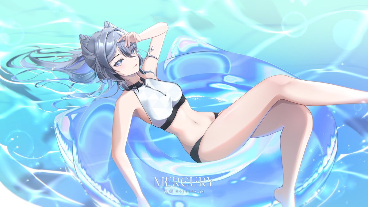 mercuryillust's tweet photo. ☀️ Beach episode?

Long time no Mercury art! I am preparing a new design at the moment, so please look forward to more in the future ^^

#mercuration https://t.co/y0fWn98XdT