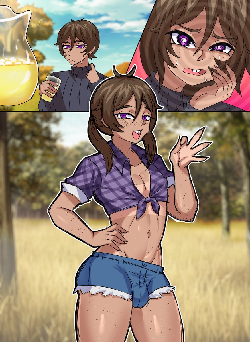 Erasethismail's tweet photo. Southern Assimilation (Femboy Hypno)

Finding yourself stuck in the country, it's hard not to be won over by that warm Southern hospitality..

Collab with @Cori_Vas who wrote the dialogue. https://t.co/XjdKJ3utD4