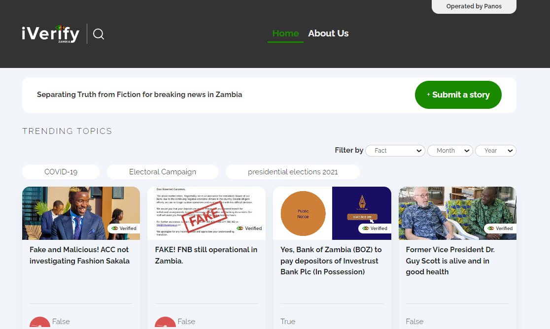Zambia Fact Checking and Response Mechanism tweet media