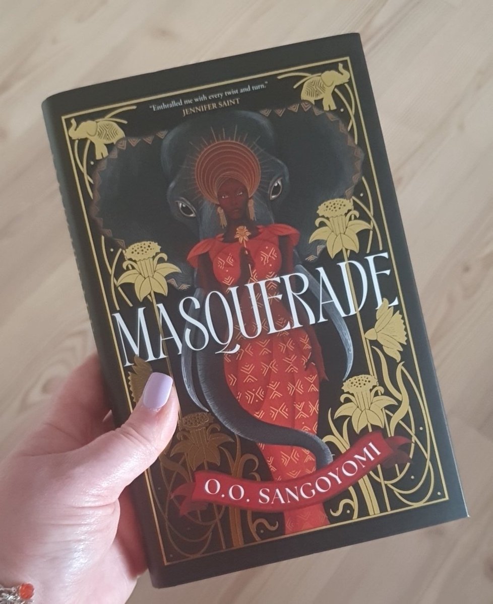 Jess Gofton (jessgofton.bsky.social) (@jessgofton) on Twitter photo Who can possibly say why today might put you in the mood for a book about taking back power from a tyrant 👀 but MASQUERADE by <a href="/OOSangoyomi/">O.O. Sangoyomi</a> is out today in the UK!
I'm so delighted this stunner found a UK home with <a href="/Solarisbooks/">Solaris Books</a> 😊 Who can possibly say why today might put you in the mood for a book about taking back power from a tyrant 👀 but MASQUERADE by <a href="/OOSangoyomi/">O.O. Sangoyomi</a> is out today in the UK!
I'm so delighted this stunner found a UK home with <a href="/Solarisbooks/">Solaris Books</a> 😊