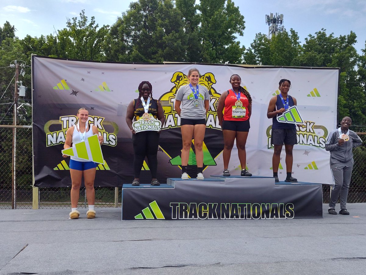 joniahthrows7's tweet photo. 4th place at Adidas Nationals with a throw of 12.31 in shot put! God is good 🙏🏿 https://t.co/Ohive2x2HK