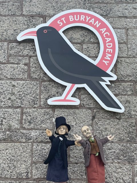 Mazed Tales (@mazed_tales) on Twitter photo Hunt, Bottrell and Sue happy to be <a href="/StBuryanAcademy/">St.Buryan Academy</a> today, on Bottrell’s home turf. St Buryan is a tale hotspot, home to piskeys galore, dancing girls, the odd witch and legendary feast. The children show the makings of fine tellers, Frosty Foss of Sancreed would be glad. Hunt, Bottrell and Sue happy to be <a href="/StBuryanAcademy/">St.Buryan Academy</a> today, on Bottrell’s home turf. St Buryan is a tale hotspot, home to piskeys galore, dancing girls, the odd witch and legendary feast. The children show the makings of fine tellers, Frosty Foss of Sancreed would be glad.