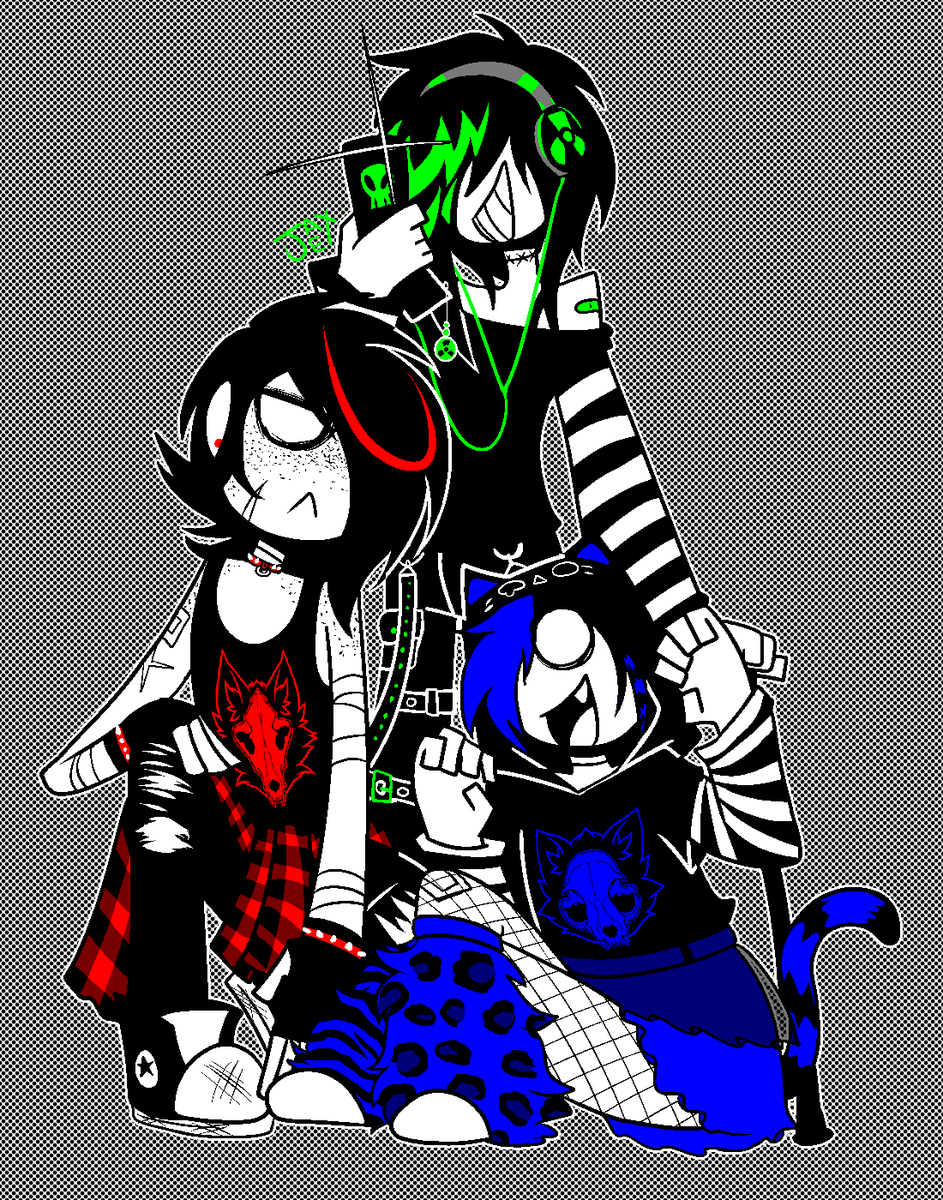 jaxjexart's tweet photo. been lagging behind on #artfight this year compared to my usual speed (so sleepy all the time) but i am one attack in! boo boo friends (@bonboneka_art's ocs) and hopefully more coming soon if i dont explode https://t.co/ue140MS8oU