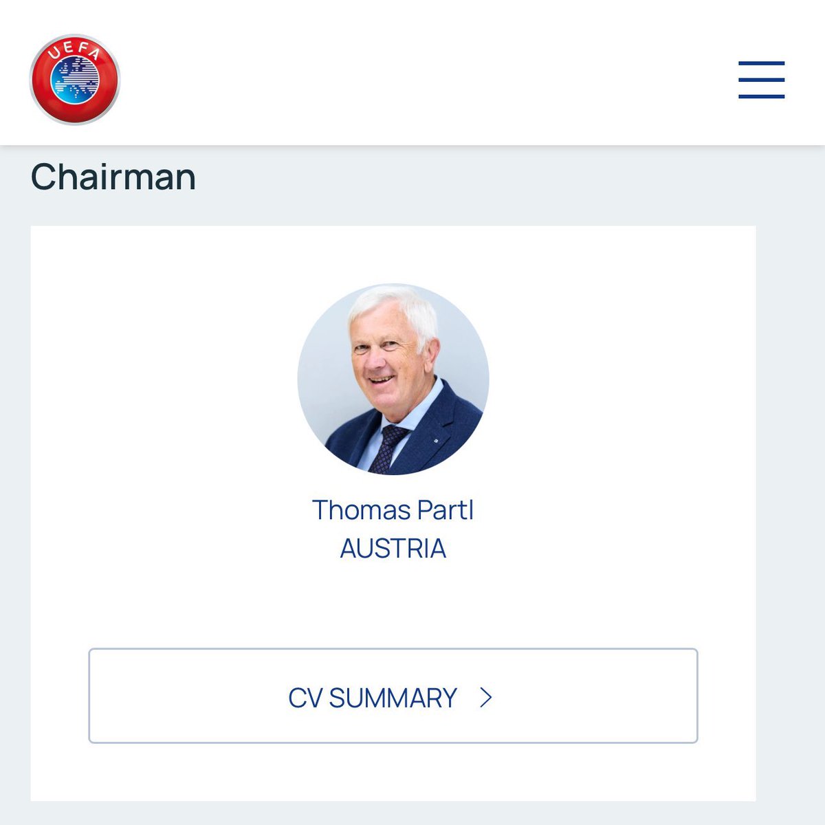 Le président du comité disciplinaire de l’UEFA qui a décidé de suspendre Merih Demiral 2 matchs est Autrichien. 

UEFA MAFIA <a href="/UEFAcom_fr/">L'UEFA en français</a>