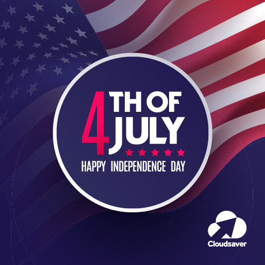 Happy 4th of July from Cloudsaver! Enjoy the festivities, fireworks, and freedom. Here's to celebrating independence and innovation in the cloud. Have a safe and joyful holiday! 

#fireworks #4thofJuly #travel