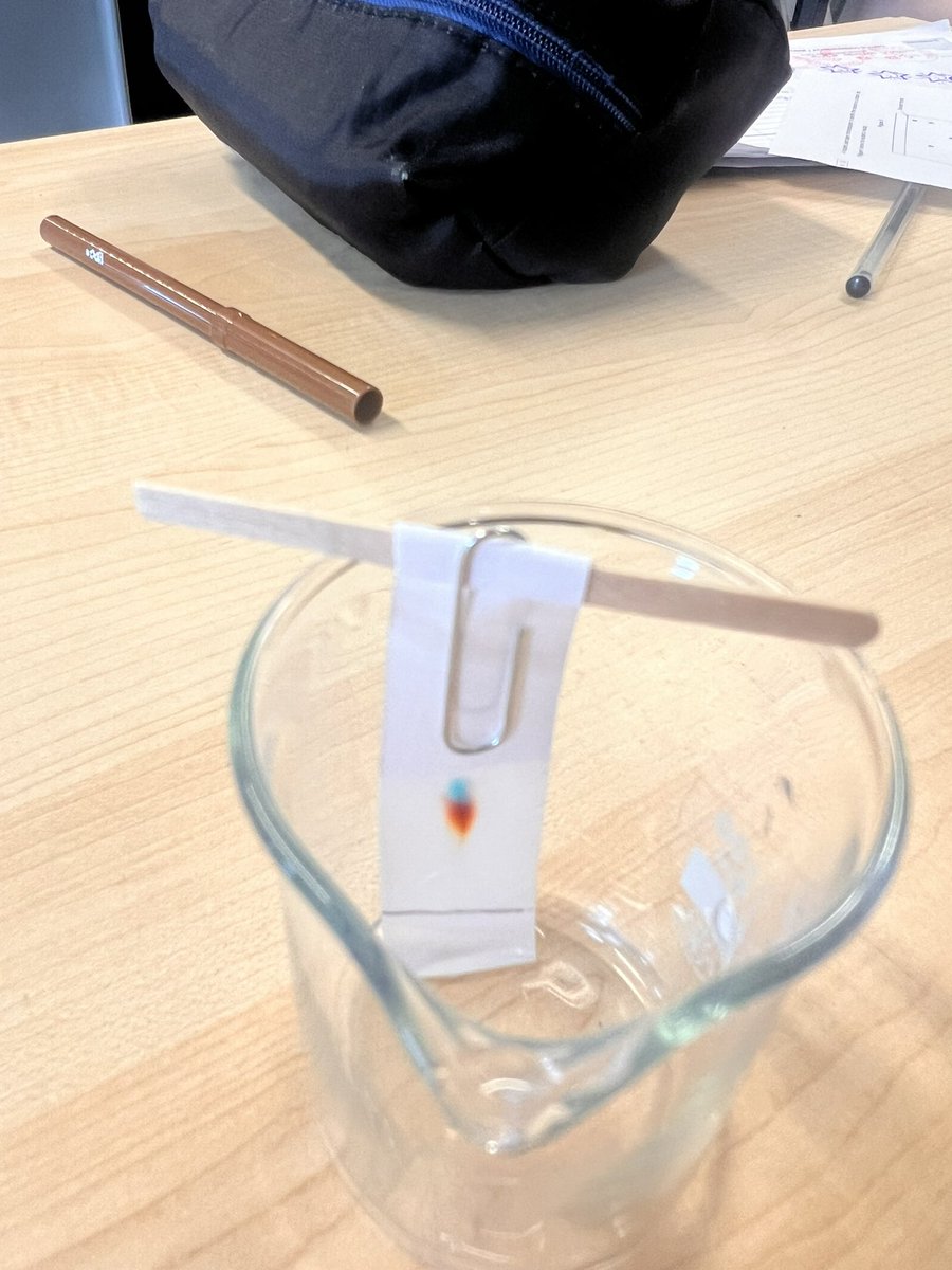A fun, practical, science lesson with YR10 today 🧑‍🔬🧪🧬 They learnt all about chromatography and how to competently answer a CGSE question on the topic, should it appear on their GCSE exam in future! Superb work YR10!
💙🧬💚🧪💙🧑‍🔬<a href="/BBGAcademy/">BBG Academy</a> <a href="/BBG_Science/">BBG Science</a> @RodillianMAT