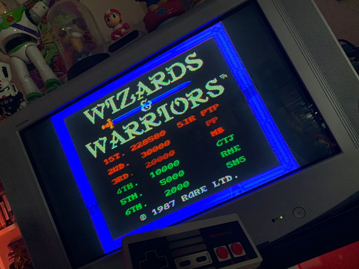 PassThePlunger_'s tweet photo. Game No. 1️⃣6⃣3⃣ Wizards &amp; Warriors - Nintendo - Finished! 
Final Boss:
https://t.co/otgfjf2FL0
-
https://t.co/EElqHVKLkI
-
#TwitchTV #PTP #WizardsAndWarriors #NES #Retro #RetroStreamer #Nintendo #OGhardware #GG100 #CRT https://t.co/biE05cq64i