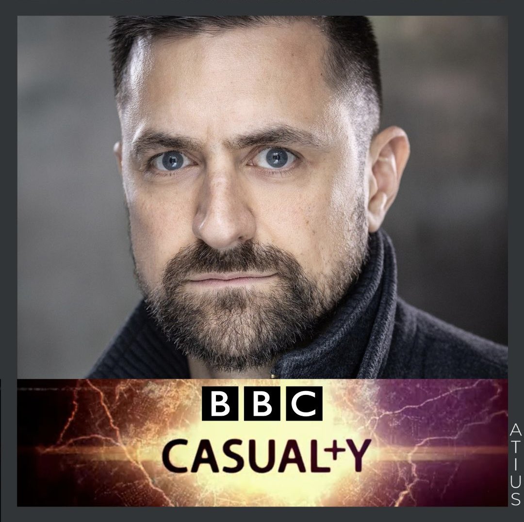 AtiusManagement's tweet photo. Excited to share that our brilliant Adrian Osman booked his first TV role and has been filming a guest lead on BBC’s CASUALTY! Looking forward to Adrian’s TV debut! Watch this space 🙌🏼 https://t.co/R0WoddE5c1