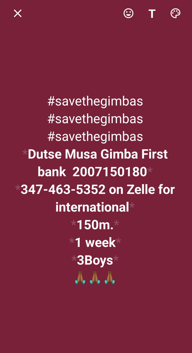 Say their names! Jeremy, Nathan and Ibrahim. Still with the kidnappers. Please let's sustain the pressure. B4 this, Musa was communicating with the kidnappers BY HIMSELF! Where else on earth does this happen. Your tags, shares and reposts changed this.🙏🏾 #savethegimbas #ripvictor