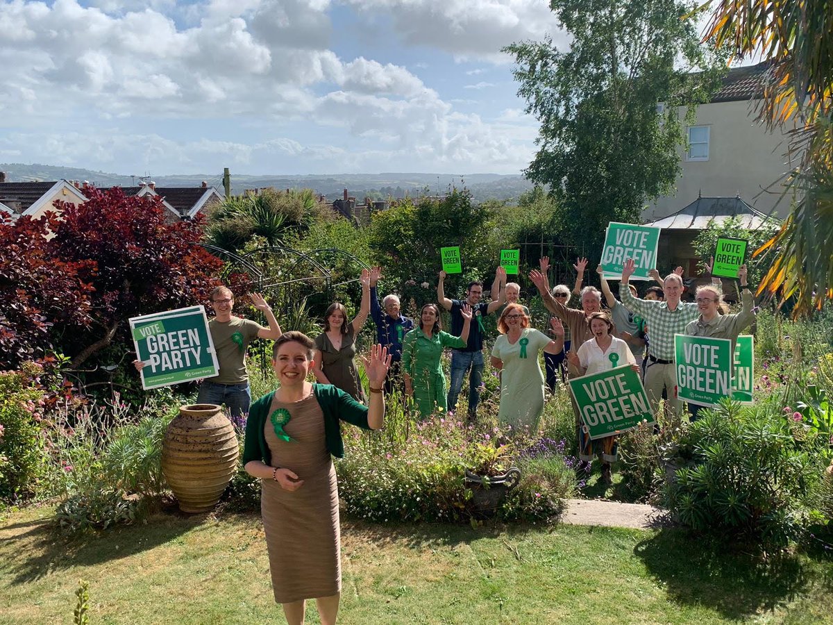 Stop 12, the final stop on my big tour of #BristolCentral, is Clifton

In this beautiful garden, surrounded by Green volunteers and flowers, I feel grateful for everyone who has helped us make today the biggest, most positive day of the campaign so far 📷

#GeneralElection2024