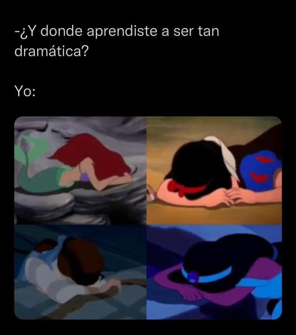comcomtj's tweet image. 🥺

#drama #dramatica #disney #princesa #geek #geekmemes #dramatico #exagerado #llorar #berrinche #aprender #disneymemes #memes