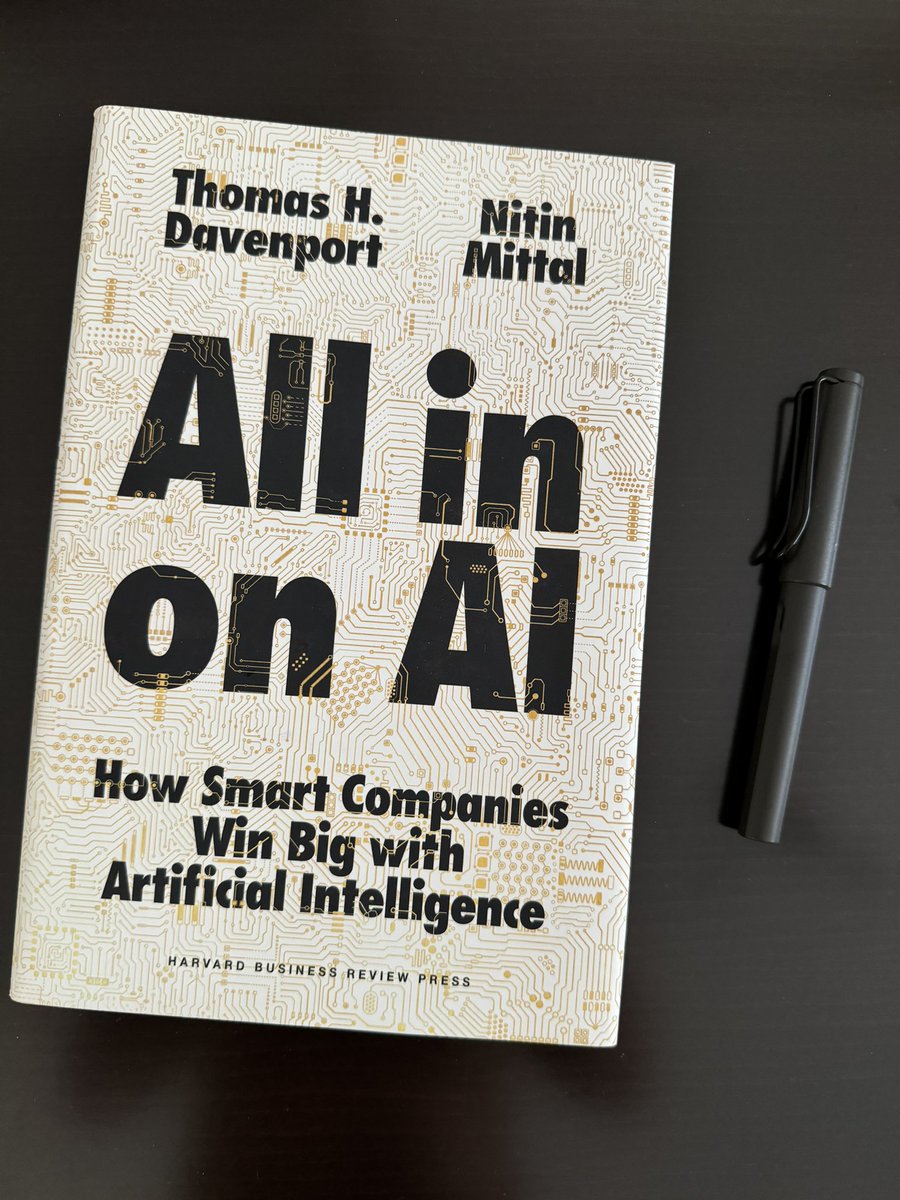 CagdasOzanPamuk's tweet image. These day I read to many pages and spent many time about the AI. 

Because that is coming with the big storm…

#AllinonAI
#ThomasHDavenport
#NitinMittal
#HarvardBusinessReviewPress