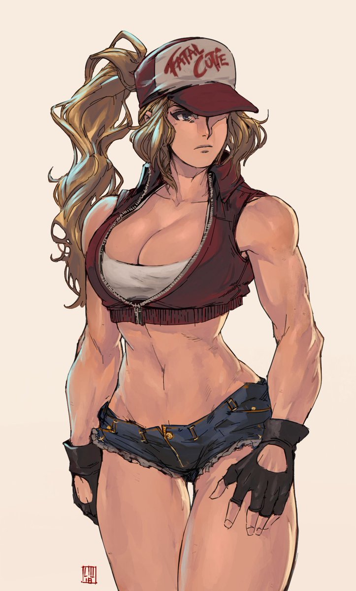 「Nothing is more American than Terry Boga」|D.のイラスト