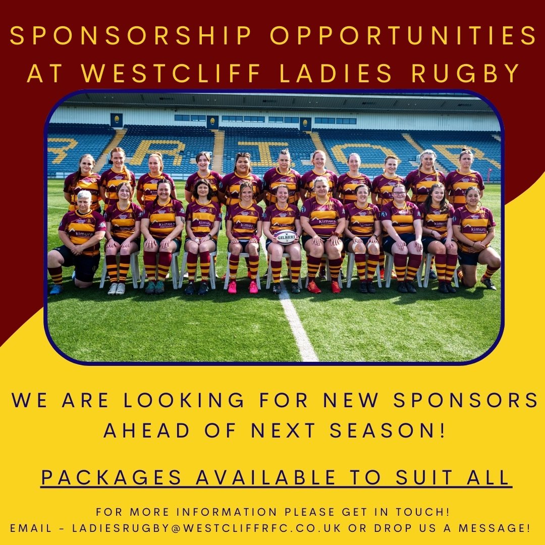 SPONSORSHIP OPPORTUNITIES

Want to be part of our journey as we head into an exciting new season? 
Have your company logo on our new kit and across our socials? 

Then we’d love to have a chat! 

Various sponsorship packages available to suit all! 

Please get in touch!  🦁