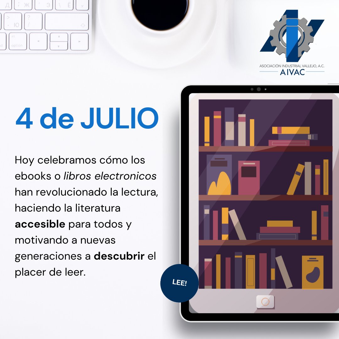 AIVAC1's tweet photo. 📚🌟 ¡Celebra el Día del Ebook con AIVAC! 🌟📚

En AIVAC, apoyamos la lectura digital y creemos en un futuro brillante lleno de conocimiento y creatividad. ¡Únete a nosotros!

#DíaDelEbook #LecturaDigital #FuturoBrillante #AIVAC #AmorPorLosLibros #RevoluciónEbook https://t.co/ZJJgxc2toj