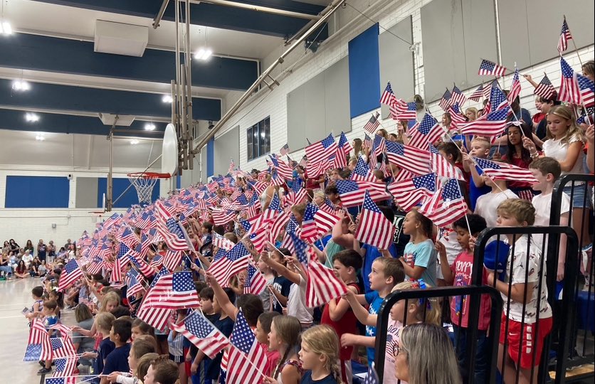 Happy 4th of July from BMES! 🇺🇸 

Today we celebrate the freedom, unity, &amp; spirit that make America great. Our students learn to cherish these values through activities and major events throughout the year. We ❤️🇺🇸!  

Wishing you a safe &amp; joyous Independence Day! #4thofJuly