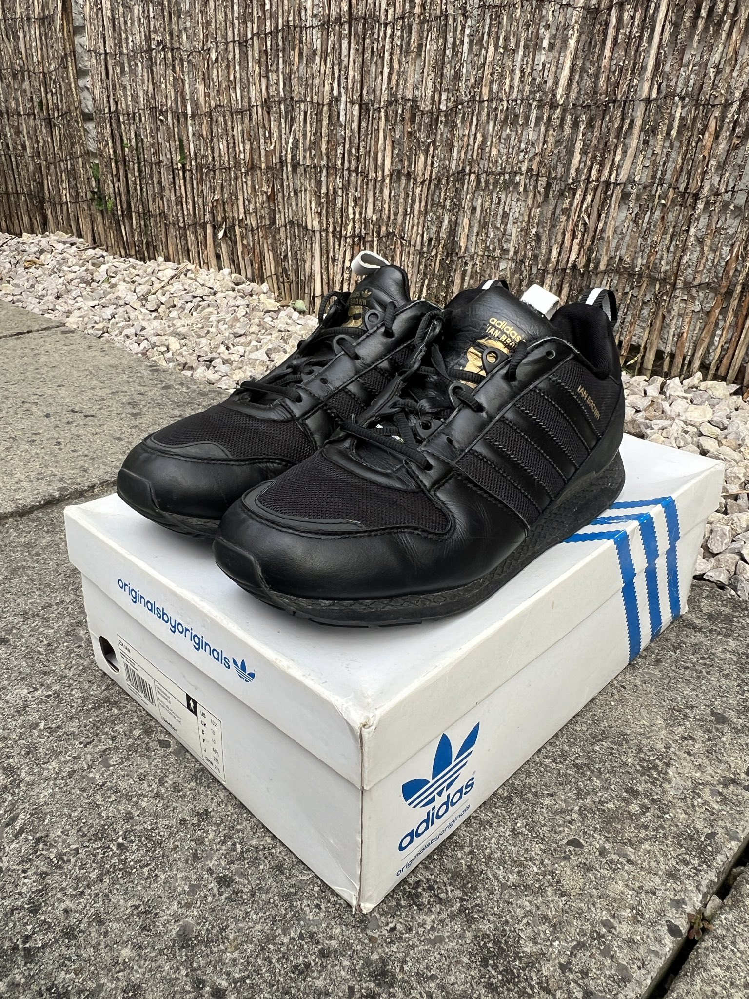 ADIDAS X JUUN.J ZX 8000 LOW JJ BLACK UK4,5 US5 consortium
