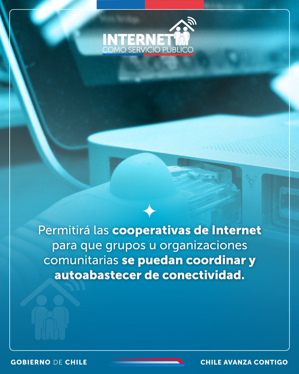 subtel_chile's tweet image. ¡Seguimos avanzando hacia un #ChileMejorConectado! 🇨🇱💪 ¿Qué significa que el Internet sea declarado como un servicio público? 👉La normativa permitirá que el Estado garantice la conectividad digital de todos las personas en el país.