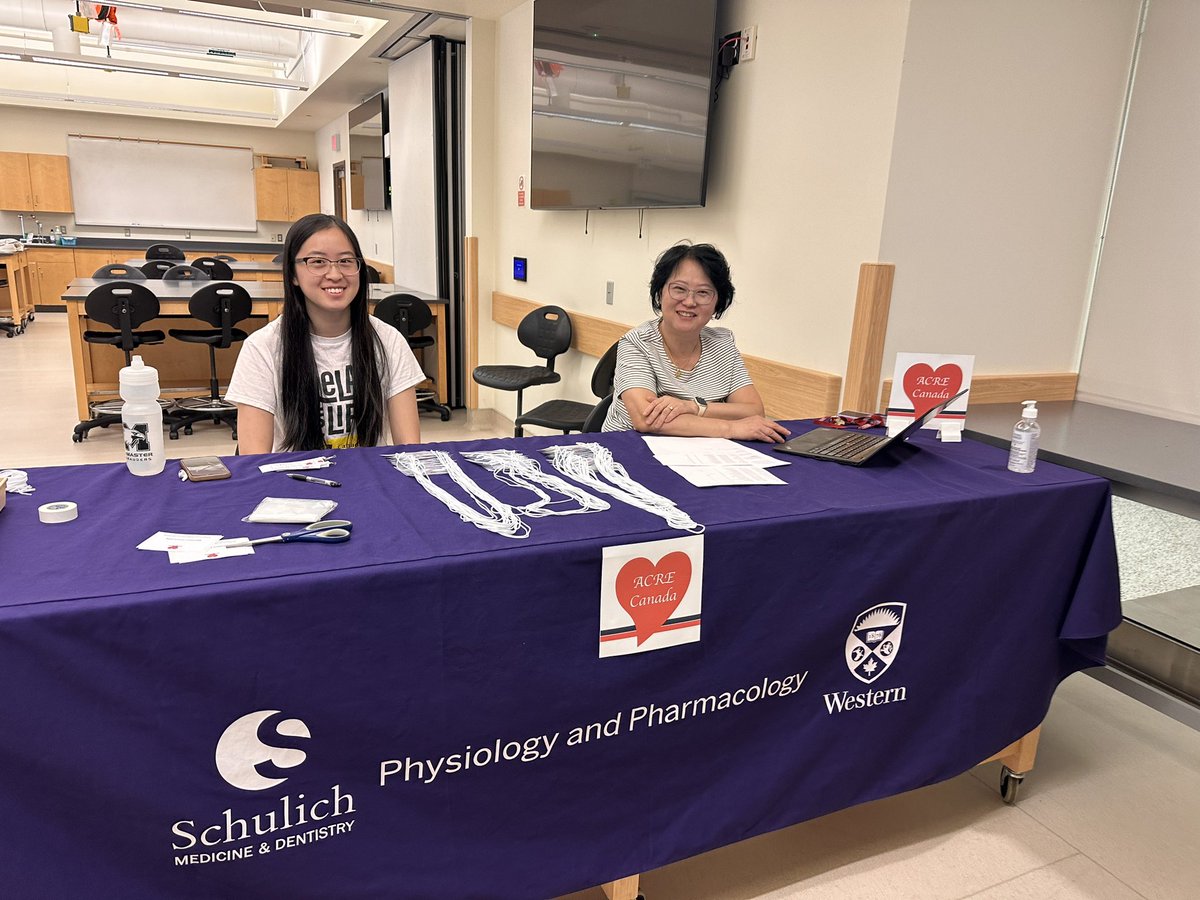 Qingping Feng (@qfeng3) on Twitter photo ACRE Canada Cardiovascular Conference is starting at Western University. Talks and poster presentations will start tomorrow morning. Looking forward to an exciting conference! #SchulichMedDent, #WesternU, <a href="/westernuPandP/">Phys Pharm</a> <a href="/AcreCanada/">ACRE Canada</a>
acrecanada.ca/events/the-2nd… ACRE Canada Cardiovascular Conference is starting at Western University. Talks and poster presentations will start tomorrow morning. Looking forward to an exciting conference! #SchulichMedDent, #WesternU, <a href="/westernuPandP/">Phys Pharm</a> <a href="/AcreCanada/">ACRE Canada</a>
acrecanada.ca/events/the-2nd…