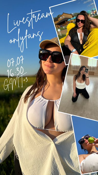 Join my live broadcast on my profile onlyFans 💋🔥 07.07.2024 16:30 GMT+3 https://t.co/hPZKJSBPCn https://t<a href="/tag/lingerie"class="tags"><span>#lingerie</span></a><a href="/tag/curvy"class="tags"><span>#curvy</span></a><a href="/tag/toys"class="tags"><span>#toys</span></a><a href="/tag/foryou"class="tags"><span>#foryou</span></a><a href="/tag/babe"class="tags"><span>#babe</span></a><a href="/tag/fetish"class="tags"><span>#fetish</span></a><a href="/tag/ass"class="tags"><span>#ass</span></a>