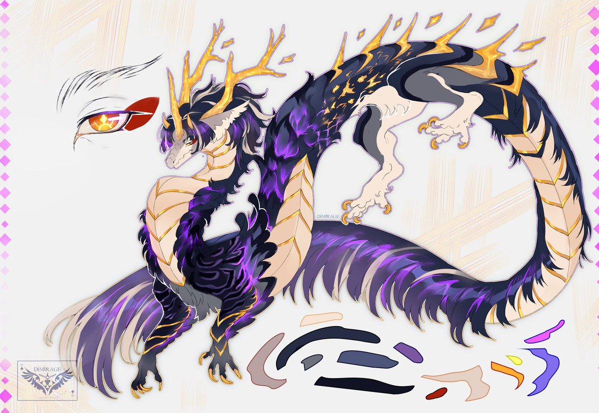 Custom character commission for Dwenyll Art ✨

#dragon #fantasyart