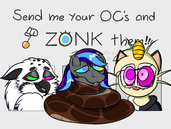SsecarThePython's tweet photo. @Hugo_SnowyOwl @DarkZeroverse @KnifethS 
I apologize for this running late, it got prolonged for quite awhile, but here are your winning zonks!✨ https://t.co/sJjrhyjRnA