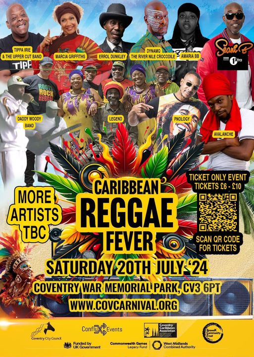CovFamilyFunDay's tweet photo. We are so happy to be a part of the Coventry Caribbean Reggae Fever on 20th &amp; 21 July 2024.

I know it's election day and, as it is, I would like you to elect to come along to support us!! :-)

Get your ticket now!
#caribbeanreggaefever https://t.co/nmXAnODpWq