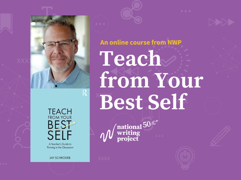 JaySchroder--TFYrBestSelf (@jay_schroder) on Twitter photo I am super excited to offer this <a href="/writingproject/">Writing Project</a> online course--Teach from your best self: Writing for Healing and Rejuvenation. Click here for more info: app.participate.com/course-bundles… I am super excited to offer this <a href="/writingproject/">Writing Project</a> online course--Teach from your best self: Writing for Healing and Rejuvenation. Click here for more info: app.participate.com/course-bundles…