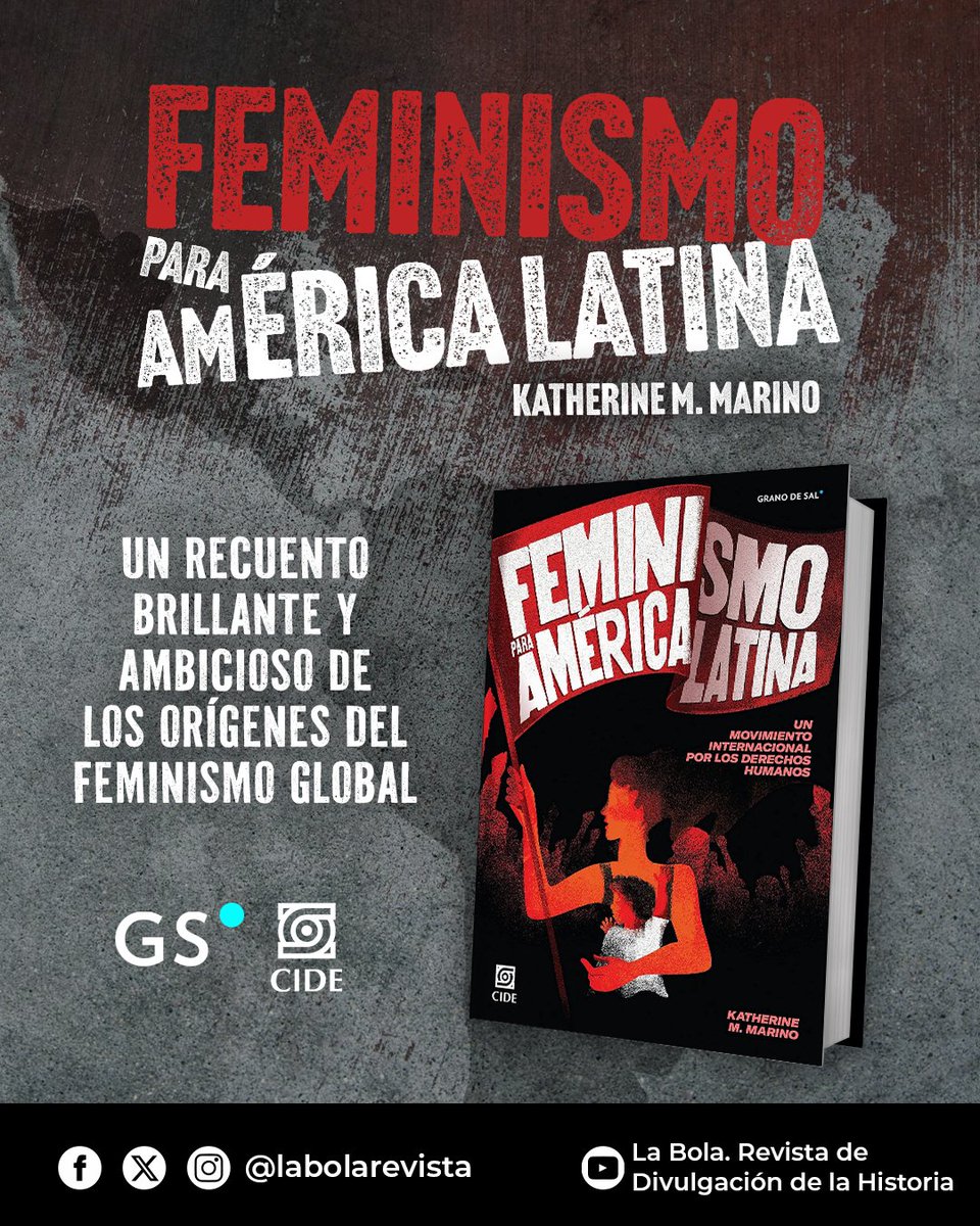 tinyurl.com/2npk6ezv

Katherine Marino nos invita a conocer desde otro ángulo la movilización y experiencia del movimiento feminista en su libro Feminismo para América Latina (Grano de Sal, 2021). Encuentra la entrevista que nos concedió en #LaBola22