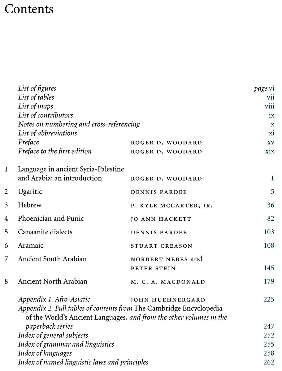 khalidsyossef's tweet photo. #OpenAccess
#Pre_Islam #Linguistics #Scripts #Aramaic #ArabianPeninsula #AncientNorthArabian #Semiticlanguages #Inscriptions
The Ancient Languages of Syria-Palestine and Arabia
ed. Roger D. Woodard. Cambridge Univ Pr 2008
PDF 🎯
https://t.co/Ixk6VQVyMf https://t.co/nJP3h5ZXf3