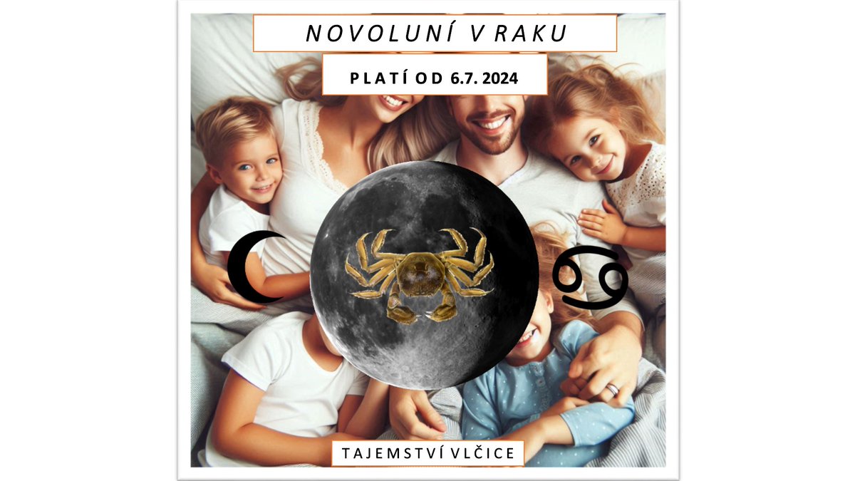 t_vlcice's tweet photo. Poselství od Vlčice 🐺

Dne 6.7. 2024 je Novoluní ve znamení Raka

Toto Novoluní bude opravdu zaměřené na rodinné hodnoty, na děti a na domov. Je to krásné období pro navazování rodinných kontaktů, pro navázání spojení s rodinou a proto, abychom byli pospolu. 

Více na IG a FB https://t.co/tqO3CUSnBL