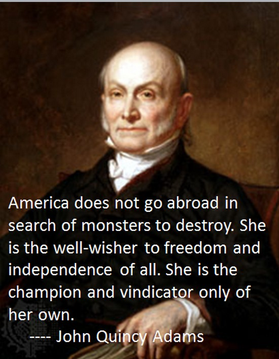 An Independence Day reminder to conservatives waving the flag today: Cheering an aggressive US foreign policy is NOT patriotic. Our Founders would have been appalled, as it was precisely a global empire that they were rebelling AGAINST.