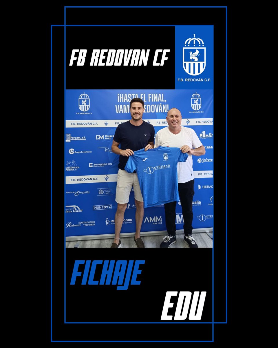 RedovanCf's tweet image. ⚽️ Fichaje 💙

Edu será jugador del FB Redován CF para la temporada 2024/2025. 🤝🏼

Edu vuelve a Redován a demostrar su calidad y potencia. Centrocampista con una gran calidad y talento que nos hizo disfrutar durante varias temporadas en Redován.

#FBRedovánCF