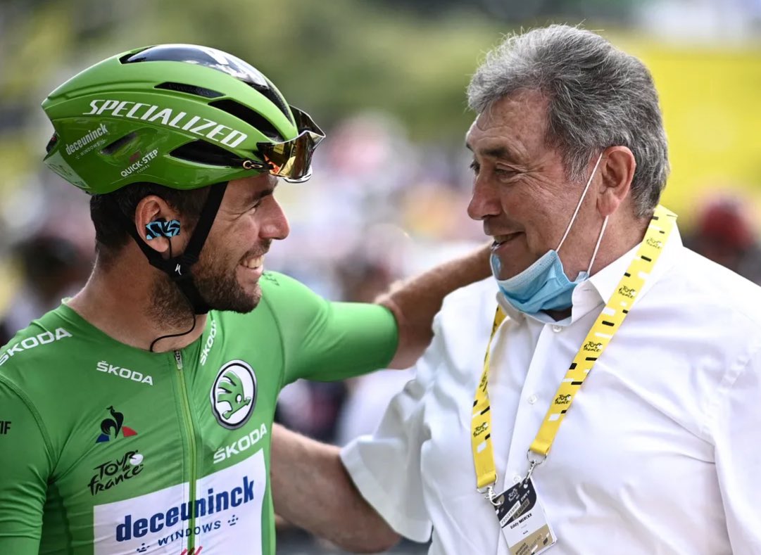 John Starkweather (@johnstarky) on Twitter photo Celebrating the accomplishments of another, even when that person ‘breaks your record.’ This is THE WAY… Thank you #EddyMerckx <a href="/MarkCavendish/">Mark Cavendish</a>! #TourDeFrance #tourdefrance2024 Celebrating the accomplishments of another, even when that person ‘breaks your record.’ This is THE WAY… Thank you #EddyMerckx <a href="/MarkCavendish/">Mark Cavendish</a>! #TourDeFrance #tourdefrance2024