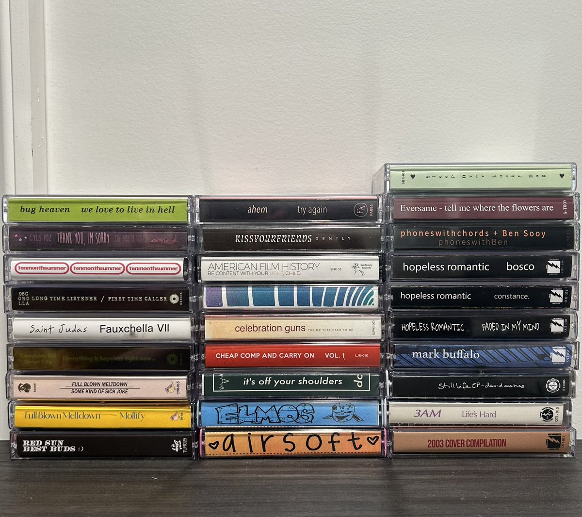 three months of collecting lol i wanna see what yall got